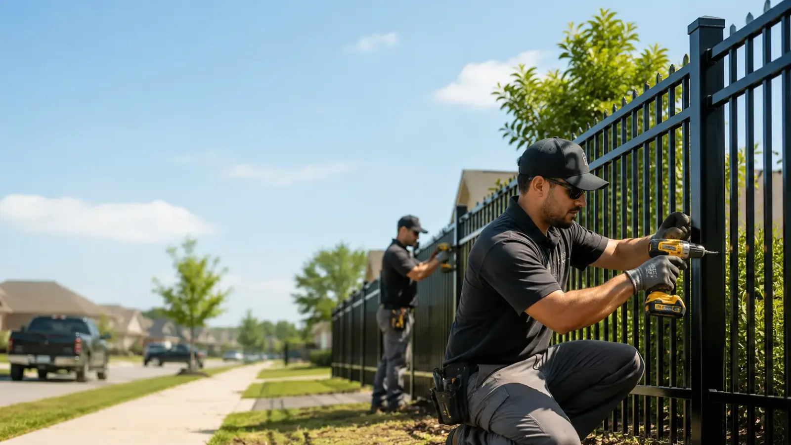 Metal Fence Installation in Elliott, SC